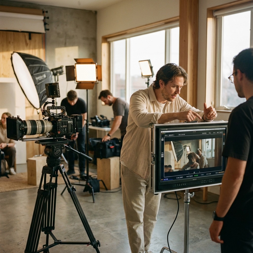 Shooting Behind The Scenes