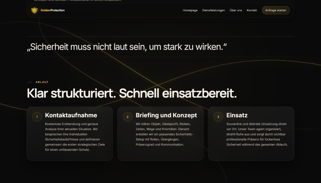 Goldenprotection Kontakt