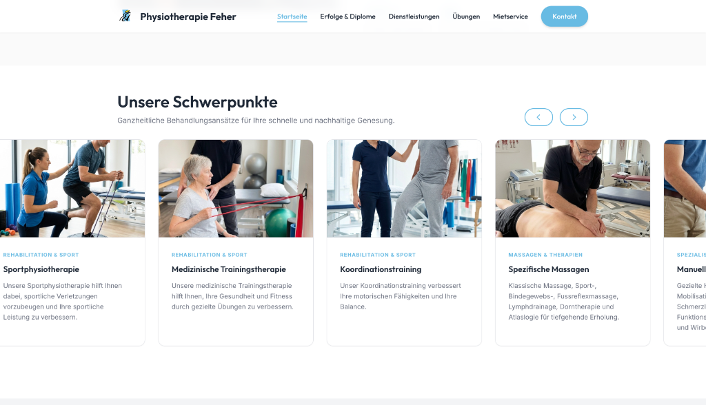 Physio Leistungen