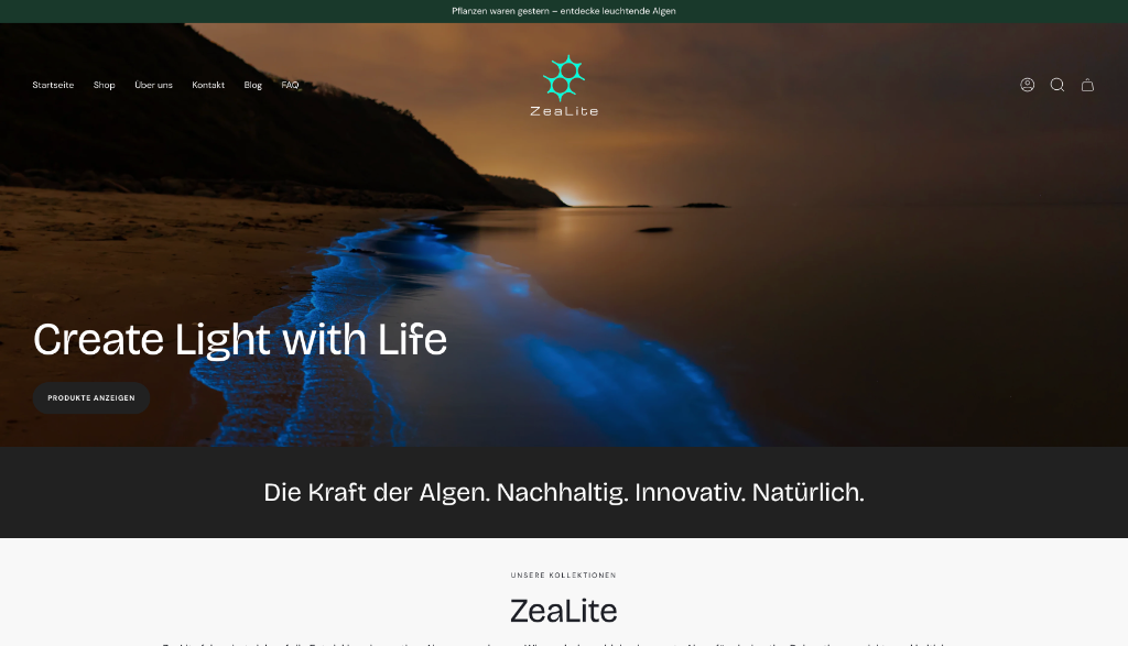 ZeaLite Homepage
